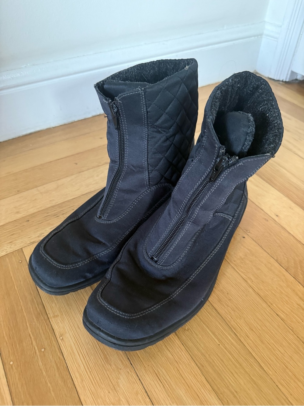 Ara Gortex Black Ankle Boots, size 8